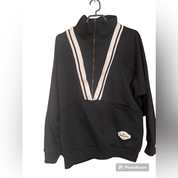 Leo Chevalier Quarter Zip Sweater. - Picture 2 of 7